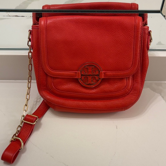 Tory Burch Vibrant Red Crossbody Bag